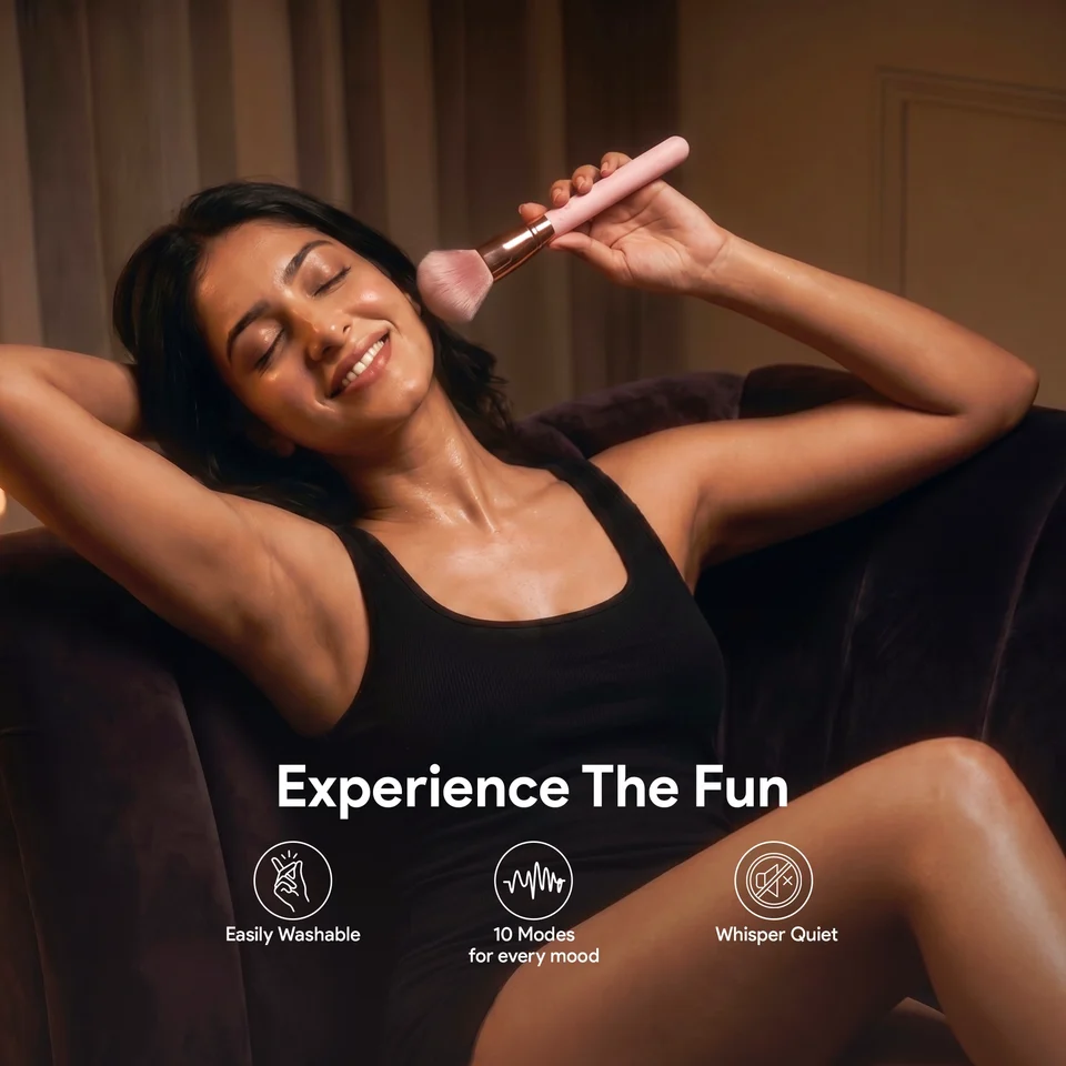 Glow Wand - Experience The Fun, 10 Modes, Whisper Quiet